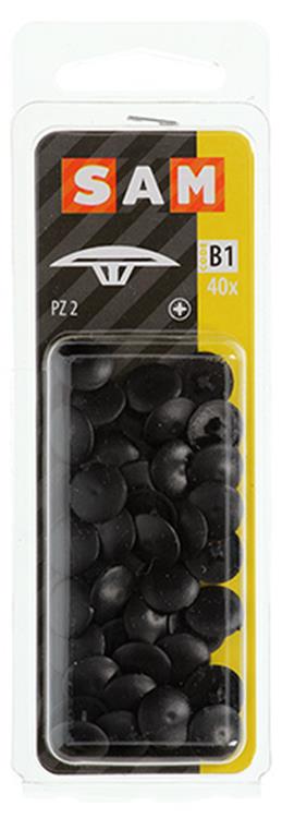 Mack 1017397 - capuchon pour pz writing art. noir 40 pièces pz 2 | 10 pièces
