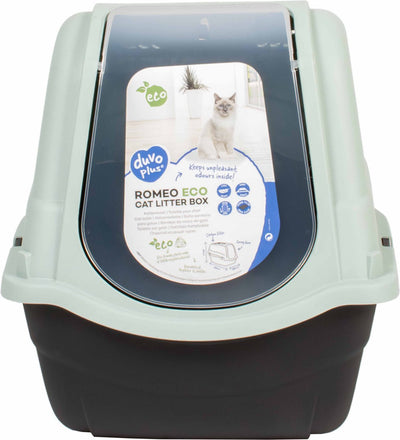 Duvo plus romeo eco toilette pour chat 57x39x41cm glace