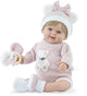 Marina pau marina - poupée pau rosie teddy estuche - poupée jouet multicolore 45cm.