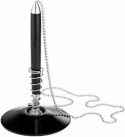 Stylo compteur Alco - rond standard - stylo à bille noir - al-1510-11