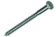 Mack 1017419 - boulon fileté à bois en acier galvanisé 1 pièce 8 x 100 mm | 10 pièces