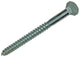 Mack 1017430 - boulon fileté à bois en acier galvanisé 1 pièce 12 x 140 mm | 10 pièces