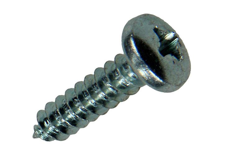 Mack 1017451 - vis autotaraudeuse à tête cylindrique galv. 14 pièces 4,8 x 19 mm | 10 pièces