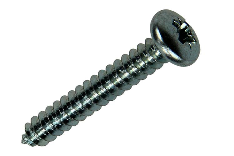 Mack 1017453 - vis autotaraudeuse à tête cylindrique galv. 10 pièces 4,8 x 32 mm | 10 pièces