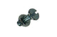 Mack 1017488 - vis à métal galvanisée. tête + écrou plaqué 30pcs m3 x 10 mm | 10 pièces