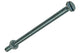 Mack 1017498 - vis à métal galvanisée. tête + écrou plaqué 4 pcs m4 x 70 mm | 10 pièces