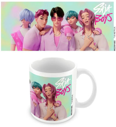 Tête unisexe Kpop Demon Hunters Saja Boys - multicolore - standard