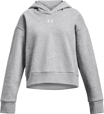 Under Armour UA Rival Fleece Hoodie Pull de sport unisexe - gris - blanc