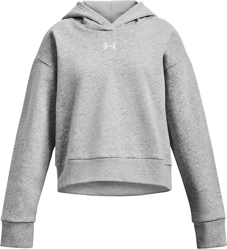 Under Armour UA Rival Fleece Hoodie Pull de sport unisexe - gris - blanc