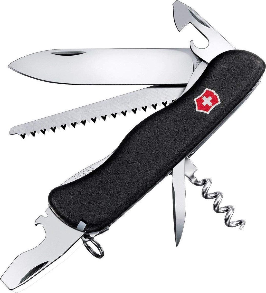 Sans marque sans marque Victorinox - couteau de poche - forestier - noir