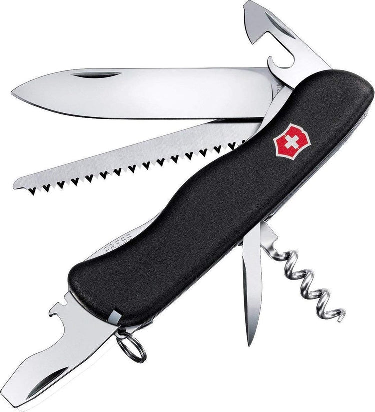 Sans marque sans marque Victorinox - couteau de poche - forestier - noir