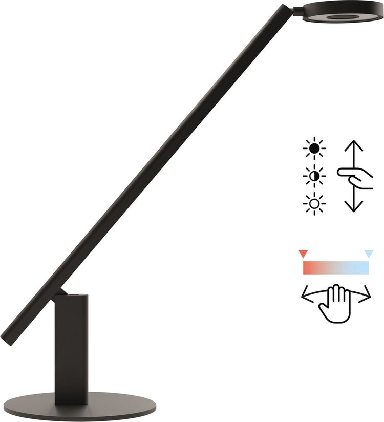 Base radiale Luctra® lite - Lampe de table LED - lumière biologiquement efficace - contrôle gestuel innovant - ergonomique