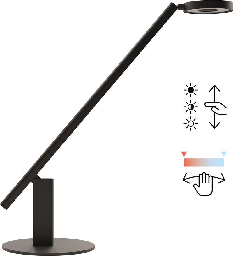 Base radiale Luctra® lite - Lampe de table LED - lumière biologiquement efficace - contrôle gestuel innovant - ergonomique