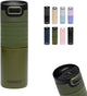 Kambukka etna grip tasse thermos 500 ml - tasse à café à emporter - facile à nettoyer - tasse à café étanche - tasse à thé - tasse de voyage - guerrier kaki