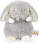 Bunnies by the bay wee peluche lapin - peluche - détails brodés - 18 cm - gris