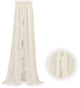 Jollein - voile bébé volant vintage (ivoire) - coton - polyester - voile bébé, ciel de lit - 155cm
