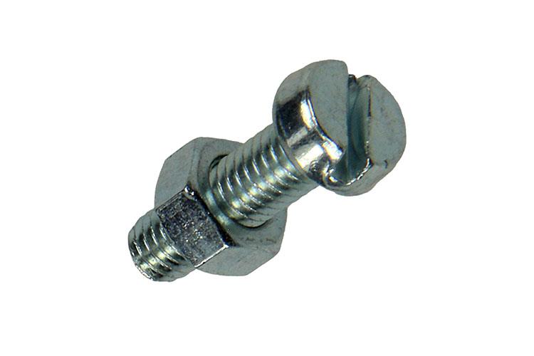 Mack 1017523 - vérin à vis métal. tête + écrou plaqué 16 pcs m5 x 16 mm | 10 pièces