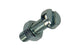 Mack 1017523 - vérin à vis métal. tête + écrou plaqué 16 pcs m5 x 16 mm | 10 pièces