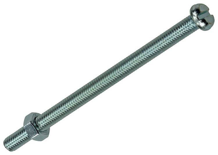 Mack 1017530 - vérin à vis métal. tête + écrou plaqué 3 pcs m5 x 80 mm | 5 pièces