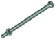 Mack 1017530 - vérin à vis métal. tête + écrou plaqué 3 pcs m5 x 80 mm | 5 pièces