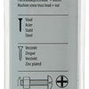 Mack 1017539 - boulon de chauffage + écrou acier galvanisé 22 pcs m4 x 16 mm | 10 pièces