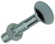 Mack 1017576 - boulon à bois + écrou en acier galvanisé 5 pcs m7 x 40 mm | 5 pièces