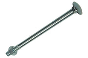 Mack 1017593 - boulon à bois + écrou en acier galvanisé 1 pièce m10 x 160 mm | 10 pièces - afbeelding 1