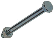 Mack 1017628 - boulon mécanique + écrou acier galvanisé 1 pièce m10 x 120 mm | 10 pièces - afbeelding 1