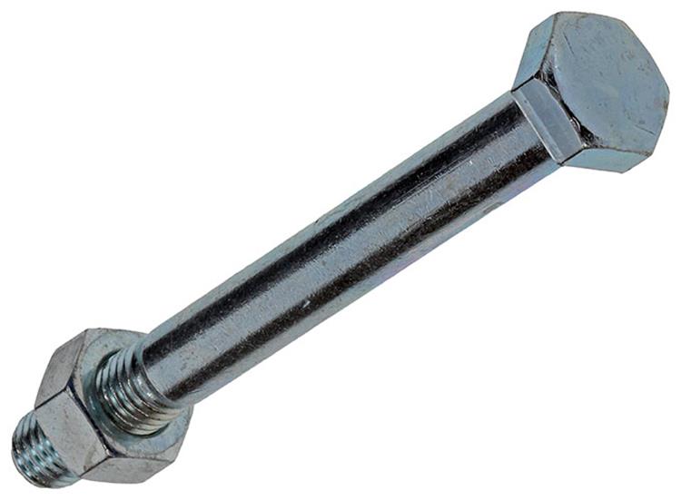 Mack 1017635 - boulon mécanique + écrou acier galvanisé 1 pièce m12 x 120 mm | 10 pièces