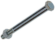 Mack 1017636 - boulon mécanique + écrou acier galvanisé 1 pièce m12 x 140 mm | 10 pièces - afbeelding 1