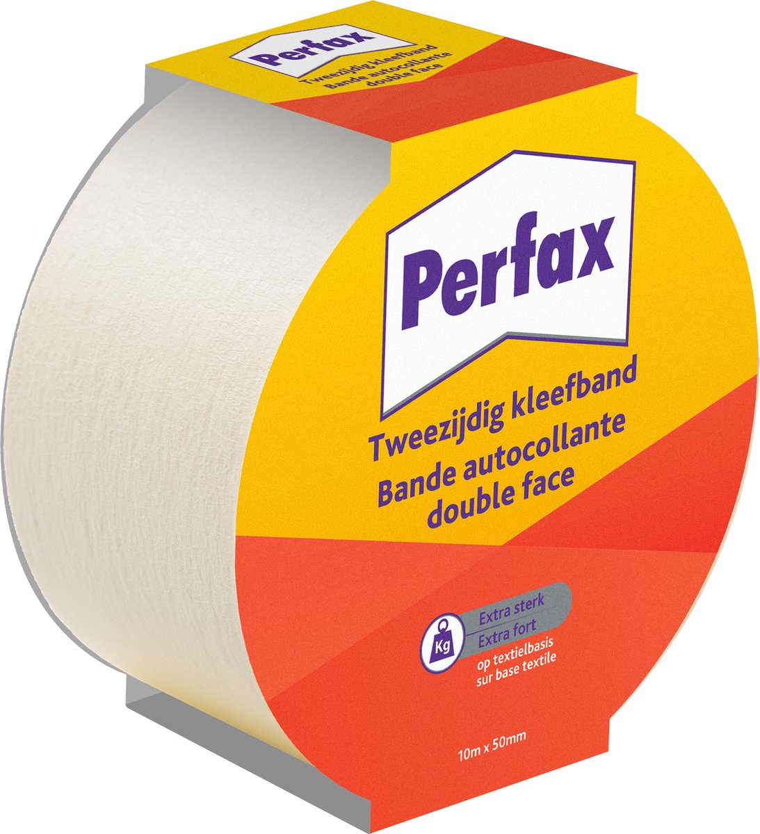 Perfax 1000916 - ruban adhésif double face 10m | 6 pièces