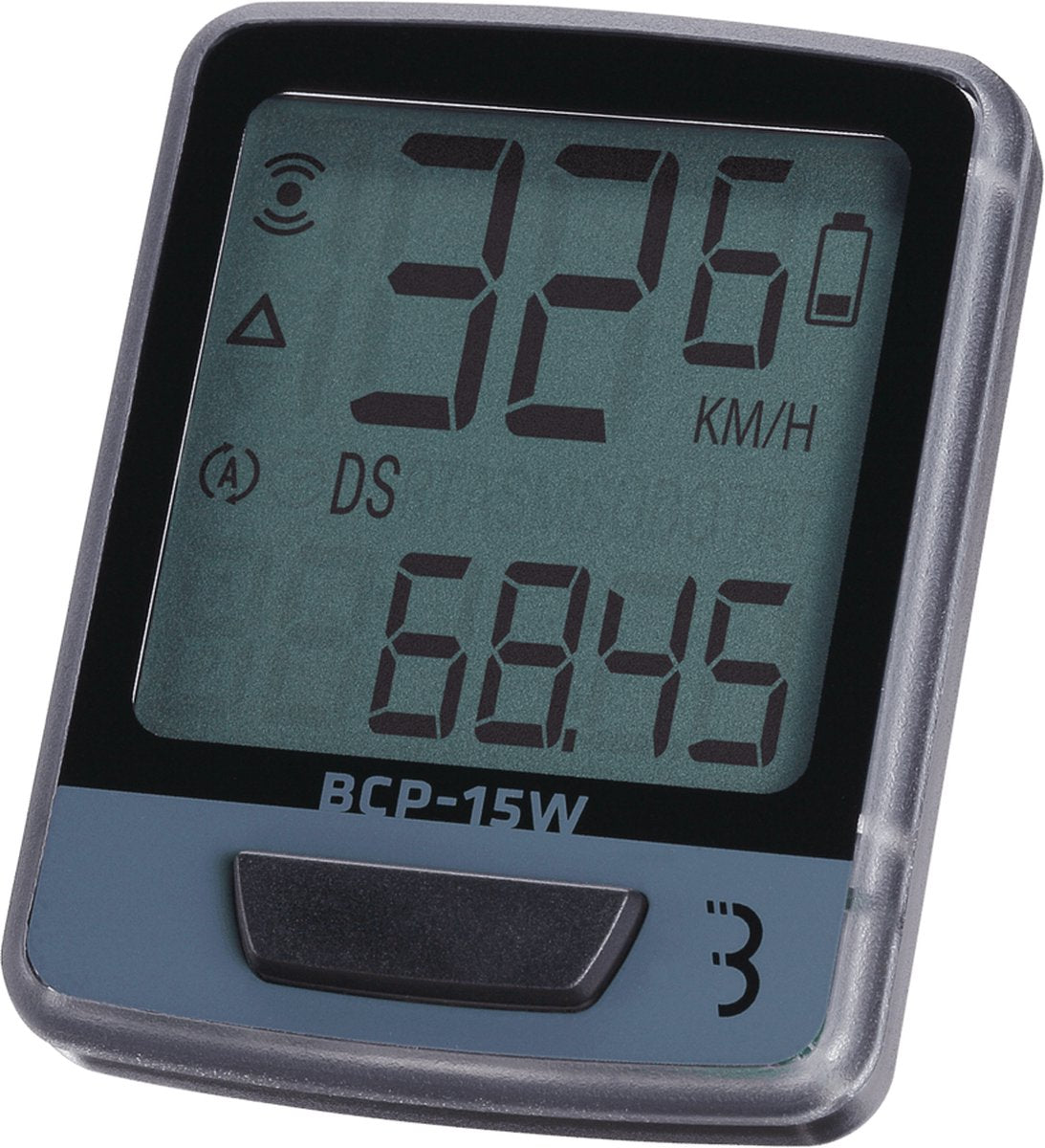 Bbb cycling ordinateur de vélo sans fil - compteur kilométrique vélo - ordinateur de vélo sans fil avec 10 fonctions - compteur de vitesse vélo - noir argent - tableau de bord 10 bcp-15w