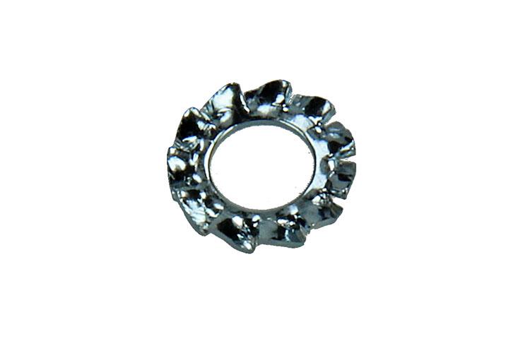Mack 1017748 - rondelle élastique dentée en acier galvanisé 30 pcs m5 | 10 pièces