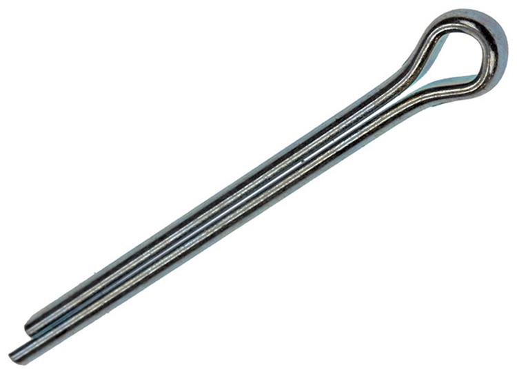 Mack 1017765 - goupille fendue en acier galvanisé 12 pcs 3,2 x 40 mm | 10 pièces