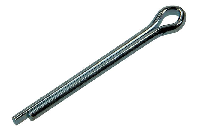 Mack 1017766 - goupille fendue en acier galvanisé 10 pièces 4,0 x 40 mm | 10 pièces