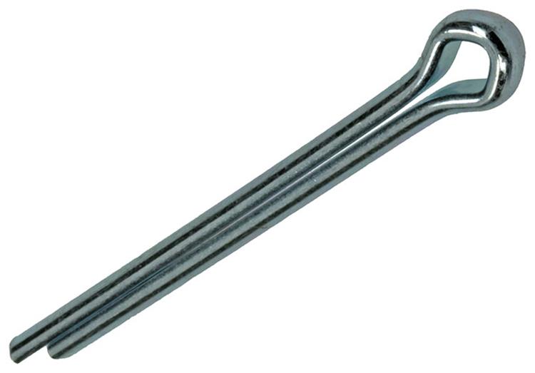 Mack 1017767 - goupille fendue en acier galvanisé 8 pièces 4,0 x 50 mm | 10 pièces