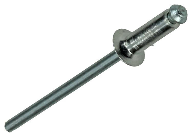 Mack 1020295 - 36 agrafes aveugles aluminium 3,2x10mm | 10 pièces