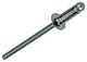 Mack 1020295 - 36 agrafes aveugles aluminium 3,2x10mm | 10 pièces