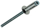 Mack 1020299 - 28 agrafes aveugles aluminium 4.0x12mm | 5 pièces