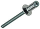 Mack 1020302 - 28 agrafes aveugles aluminium 4,8x10mm | 5 pièces
