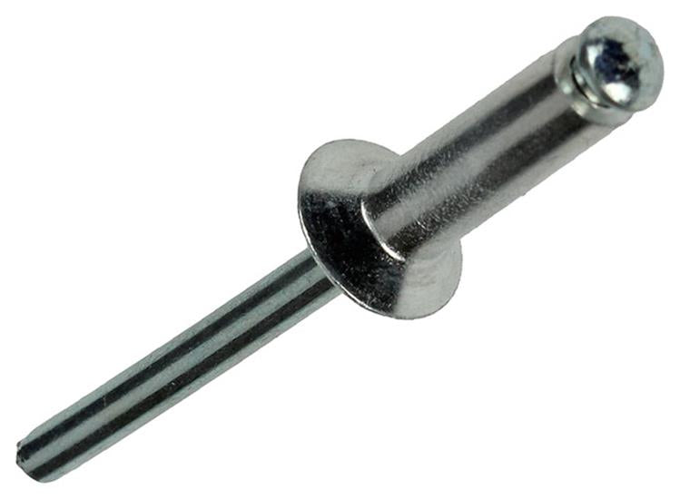 Mack 1020305 - 18 agrafes aveugles aluminium 4,8x16mm | 5 pièces