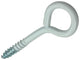 Mack 1017786 - oeil à vis acier blanc 4 pcs 4,0 x 30 mm | 10 pièces