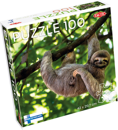 Puzzle tactique Puzzle paresseux accroché à l'arbre, 100e.