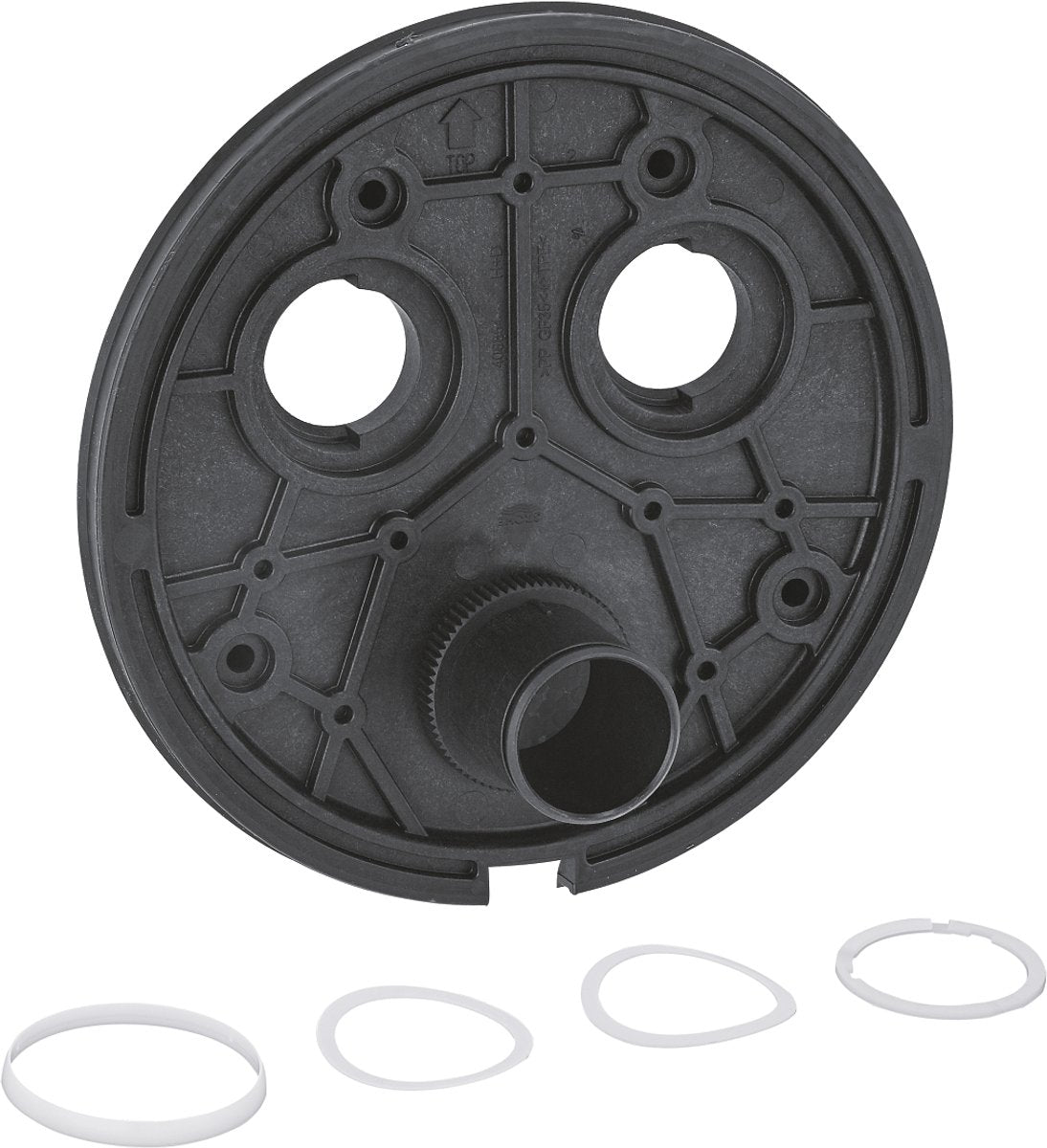 Plaque de montage Grohe 48363 pour installation de commande intelligente, 48363000