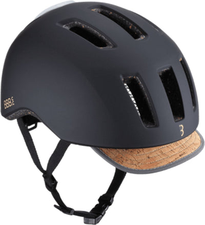 Bbb cycling grideco casque de vélo avec lumières - adultes - vélo électrique et vélo de ville - noir mat - taille m - bhe-161eco