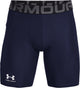 Under Armour UA HG Armour Shorts Pantalon de sport pour hommes - Marine - Blanc