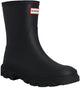 Hunter downpour short boot bottes de pluie unisexes - noir