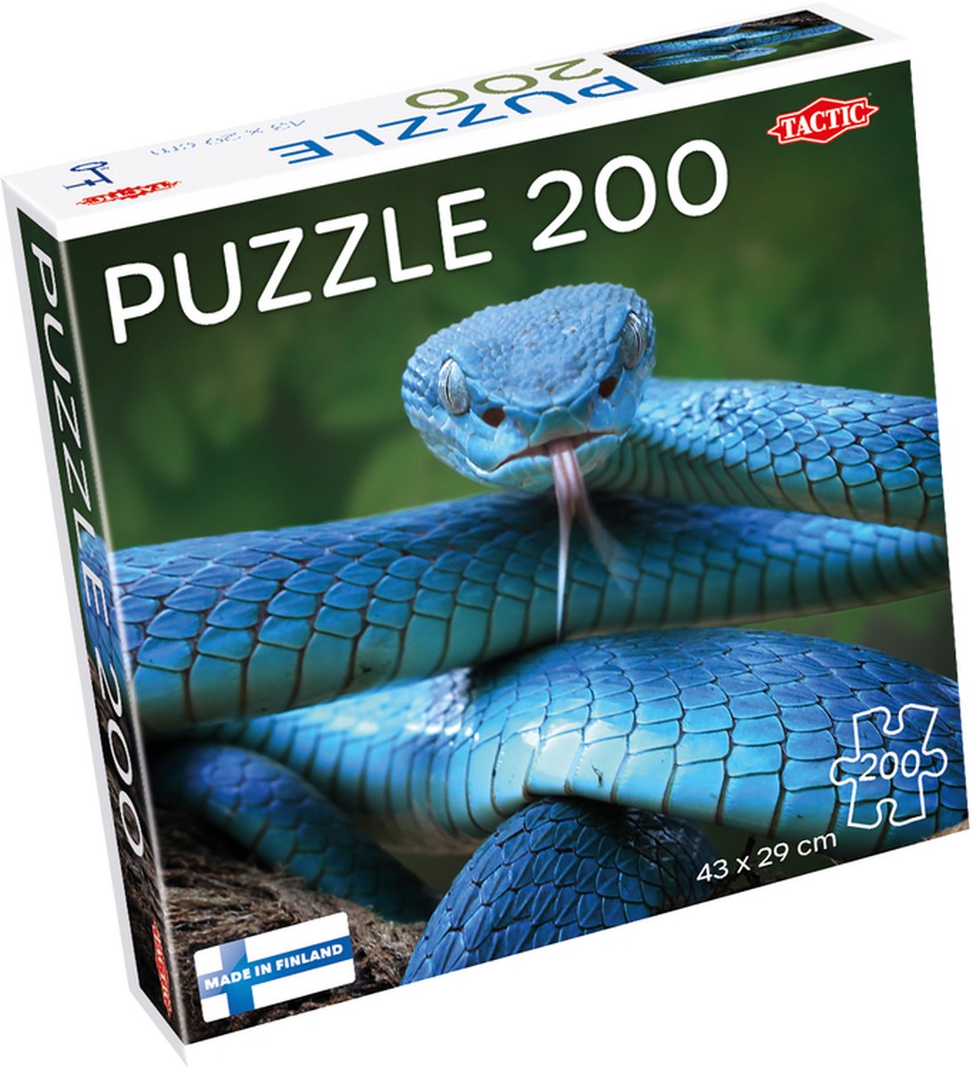 Tactique Puzzle Jigsaw Puzzle Blue Viper, 200st.