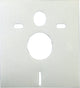 Tapis isolant Plieger pour bidet WC suspendu avec bagues de support