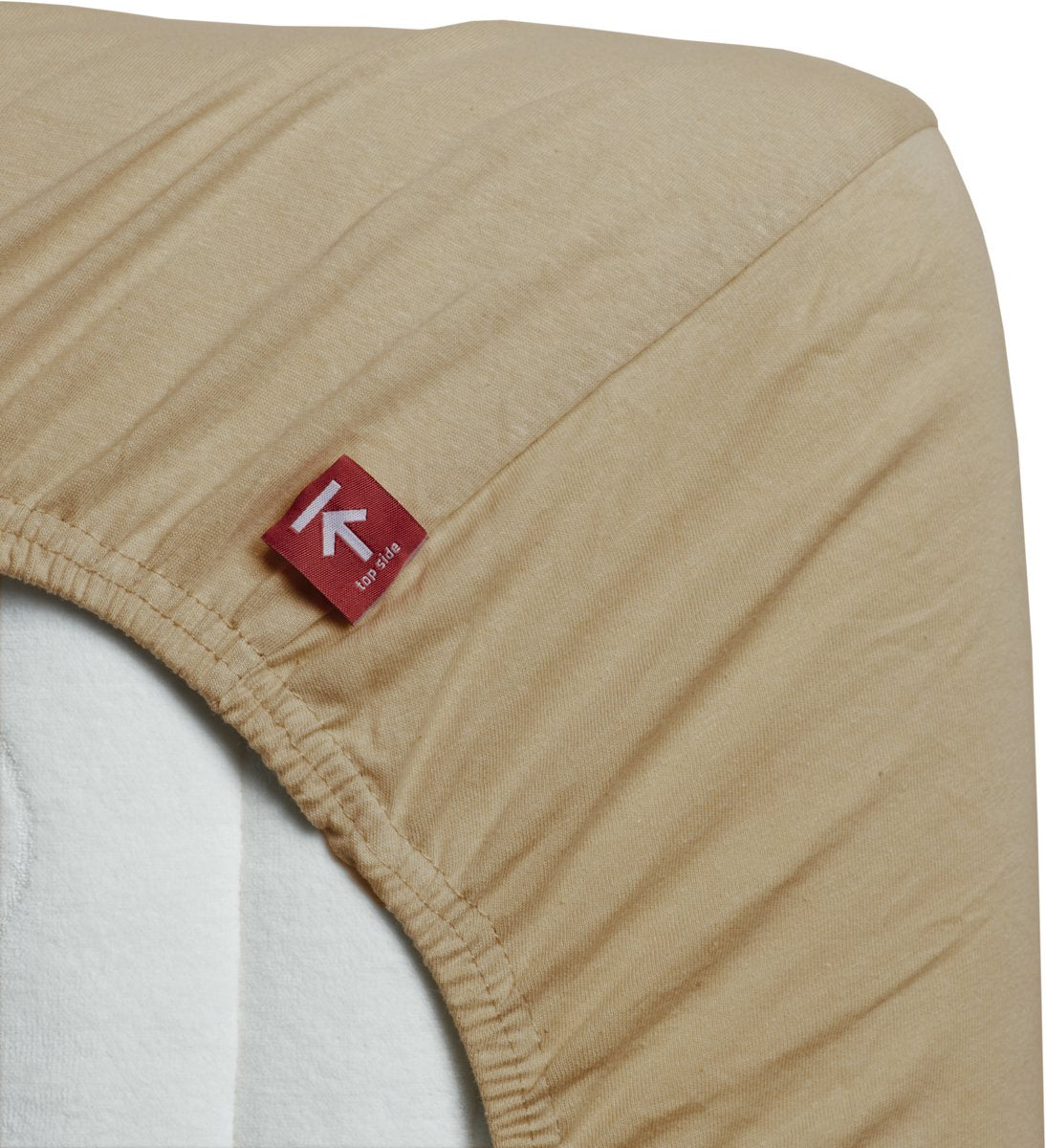 Beddinghouse - jersey - drap-housse surmatelas - 180x220 cm - camel